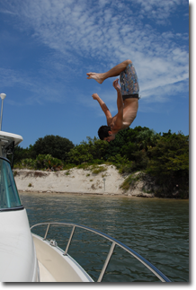 flip off boat